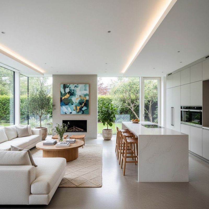 Living Room Remodeling detail