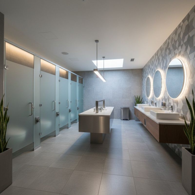 Industrial Bathroom Renovation in Denver, CO