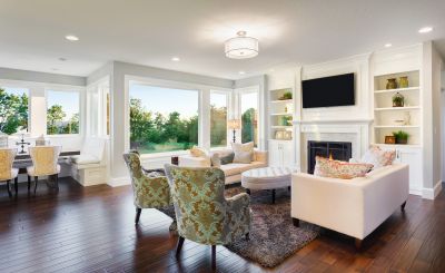 Living Room Renovation in Denver, CO
